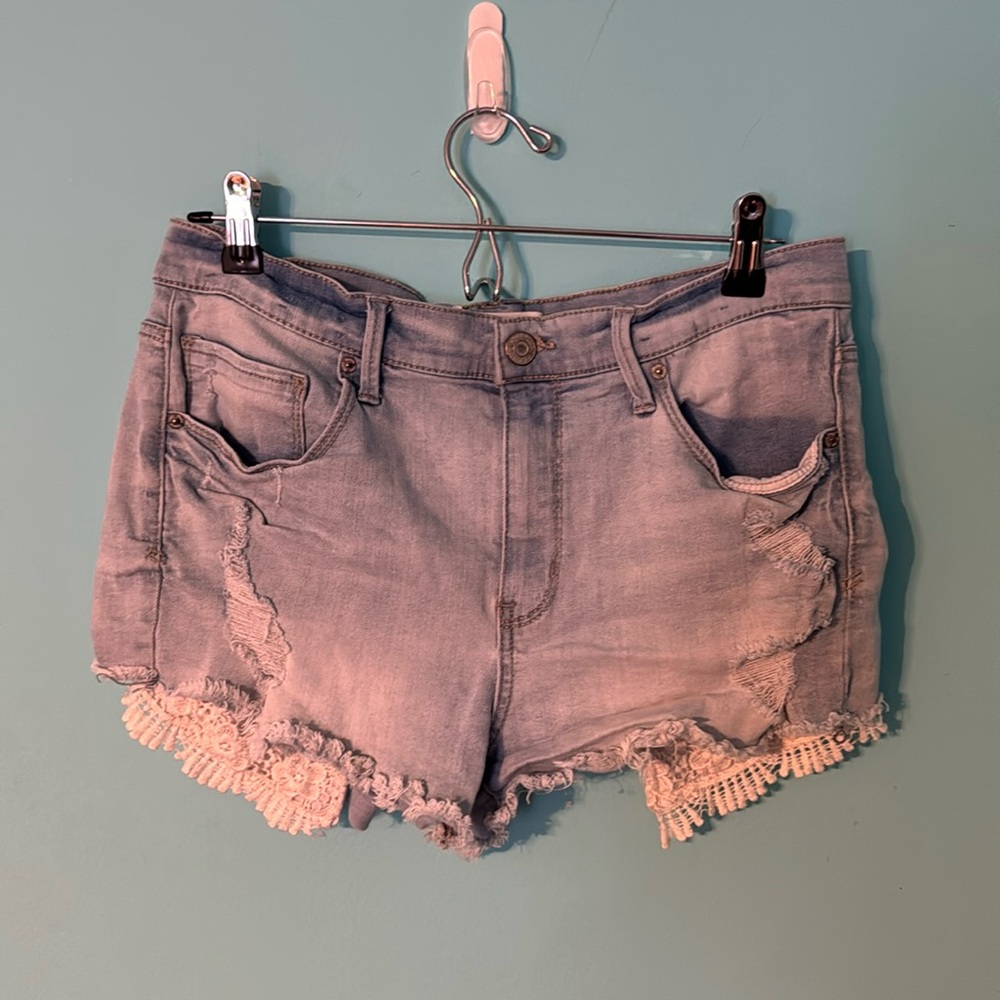Mudd Jean shorts sz 13 high rise shortie